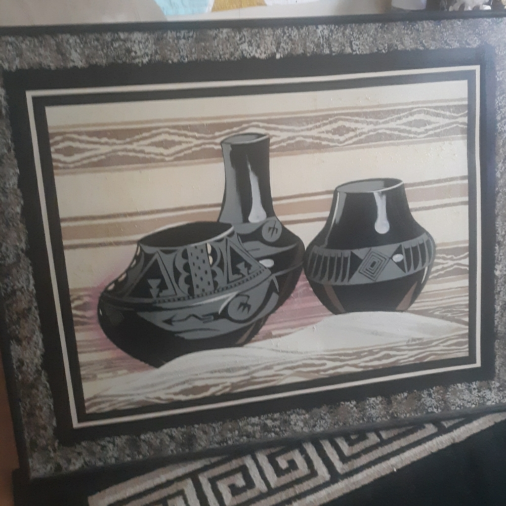 Oil painting for a big wall area...